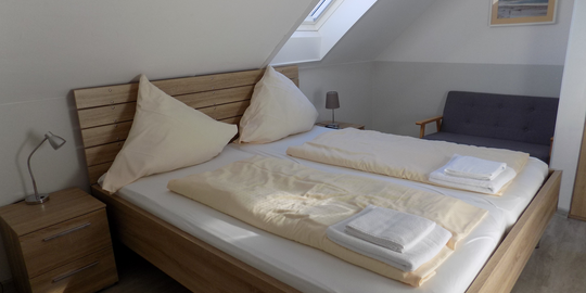 Ferienwohnung Koralle für 2-4 Personen, Obergescho