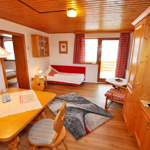 Wohnbereich der Ferienwohnung "Vergissmeinnicht"