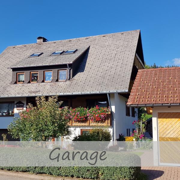 Auf Wunsch eine Garage