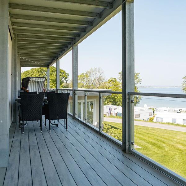 Balkon mit Fördeblick