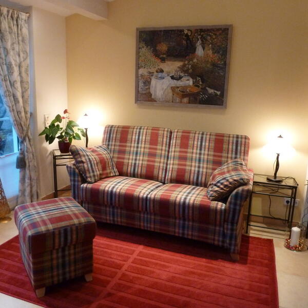 Ferienwohnung Rosengarten im Ferienhaus Carola