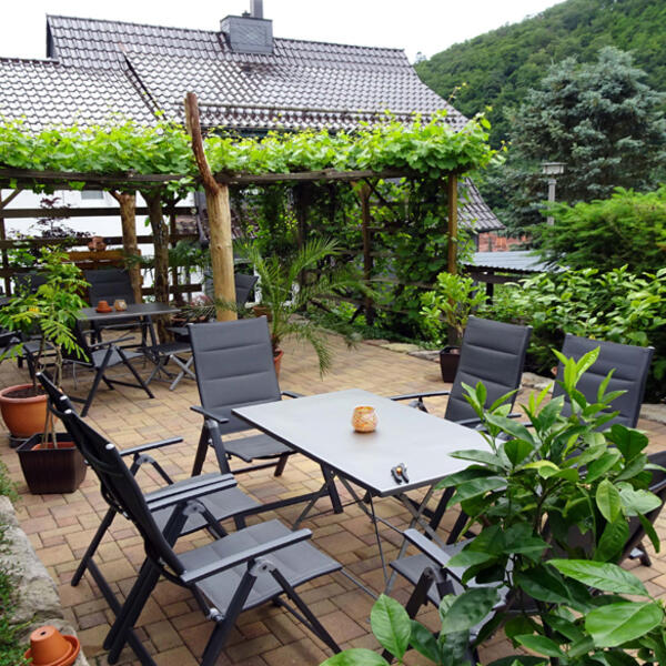 Terrasse, Biergarten
