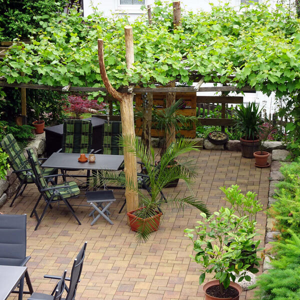 Terrasse, Biergarten