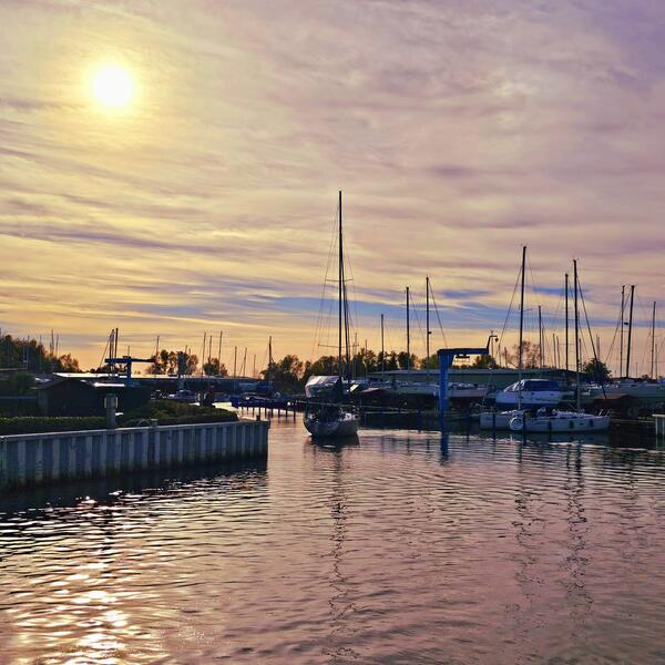 Hafen im Seebad Ueckermünde
