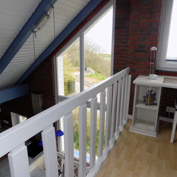 Blick ins Haus von der Empore