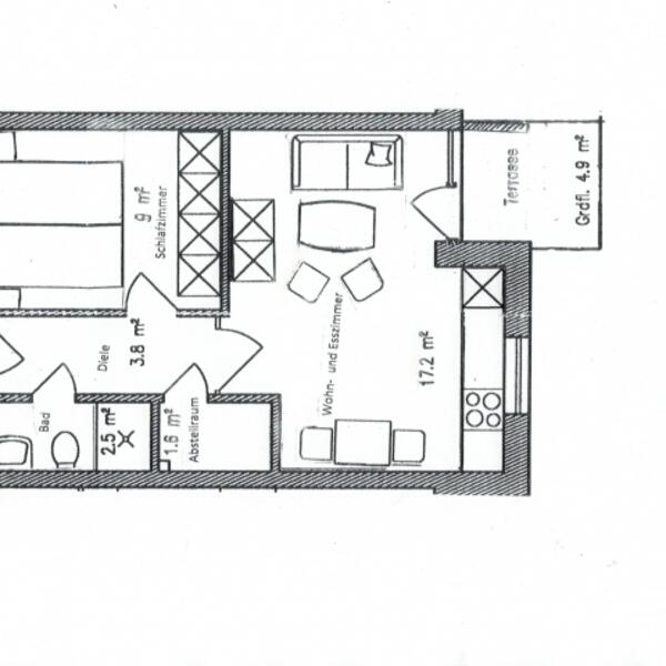 Ferienanlage Haus Roland · Fewo 21 mit Terrasse