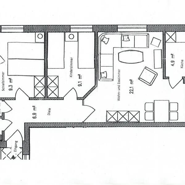 Ferienanlage Haus Roland · Fewo 8 mit Balkon