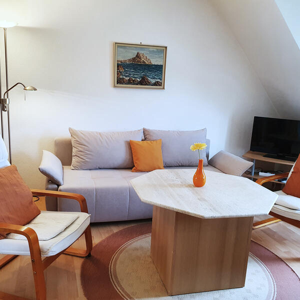 Wohnküche mit Moselblick und Balkon