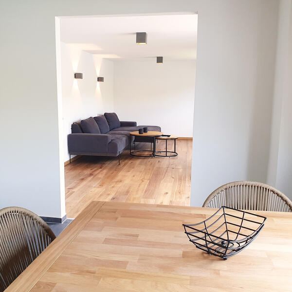 Wohnraum offener Küche