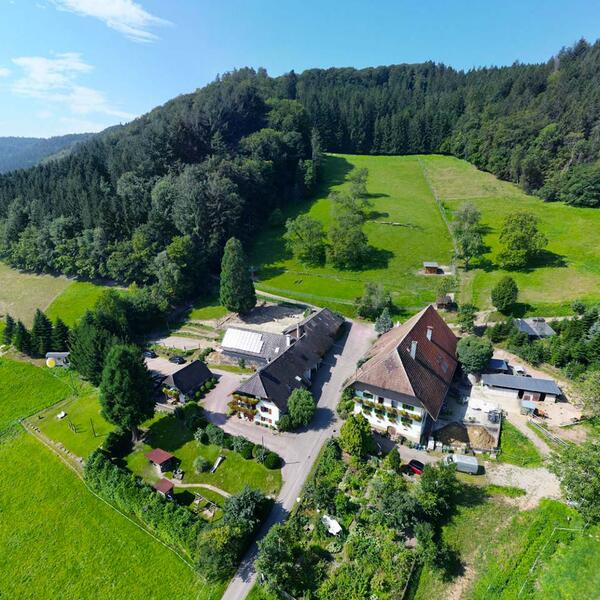 Bauernhofurlaub auf dem Kempfenhof - Vogelperspektive