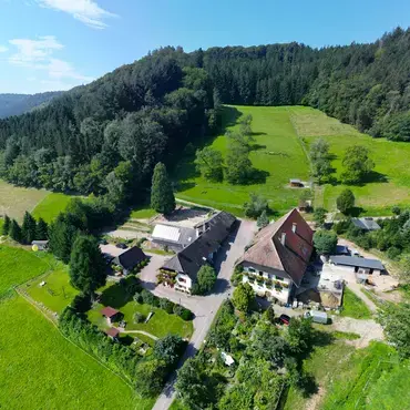 Bauernhofurlaub auf dem Kempfenhof - Vogelperspektive