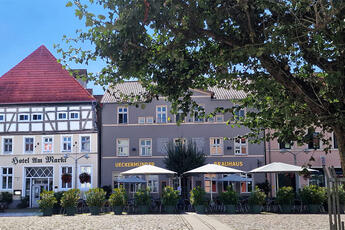 Hotel Am Markt & Brauhaus Stadtkrug - Außenansicht
