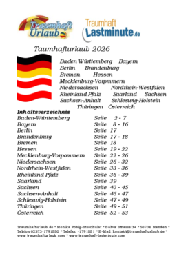 Landurlaub 2026